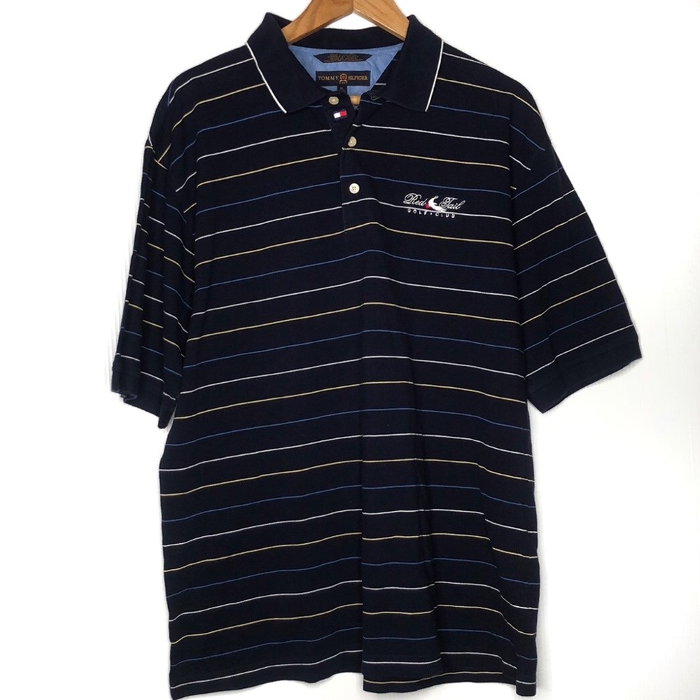 Tommy Hilfiger Red Tail Golf Club Polo Shi…